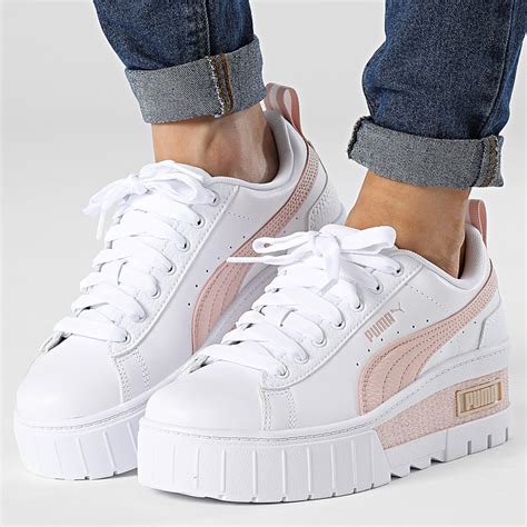 puma mayze wedge sneakers.